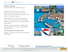 Tablet Screenshot of chorvatsko-dalmacie.net